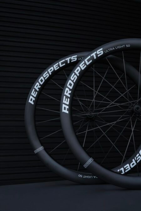Aerospects MOD.UL-50 Carbon Laufrad, Detailansicht der Felge